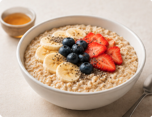 Avena con Frutas